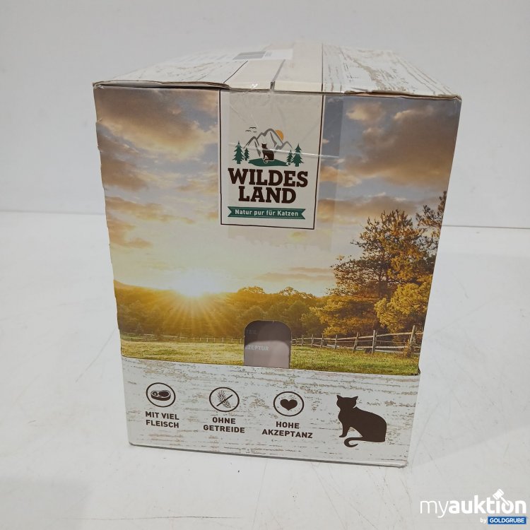 Artikel Nr. 896763: Wildes Land Trockenfutter für Katzen 3x400g 