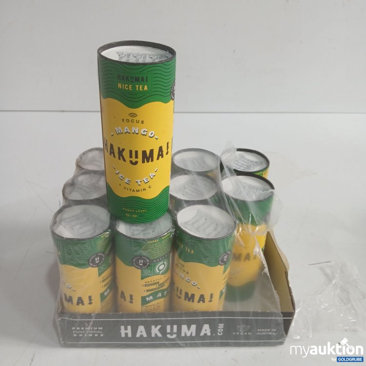 Artikel Nr. 939763 Artikel Nr. 939763: Hakuma Focus Mango Ice Tea 12x235ml
