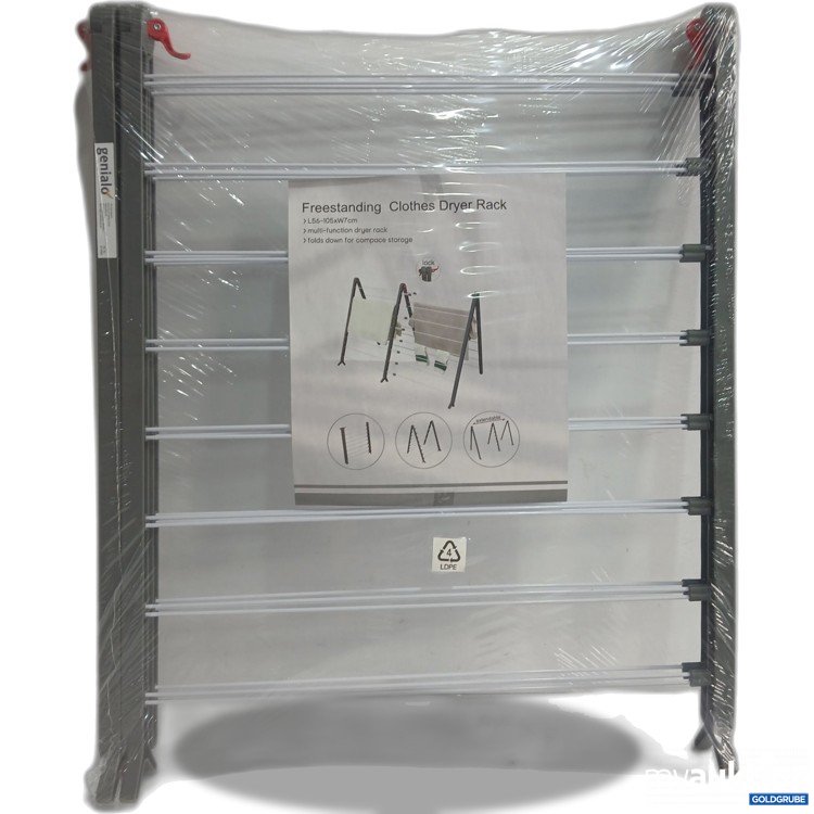 Artikel Nr. 951763: Genialo Freestanding Clothes Dryer Rack L56-105xW7cm 