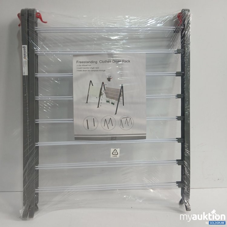 Artikel Nr. 951763: Genialo Freestanding Clothes Dryer Rack L56-105xW7cm 