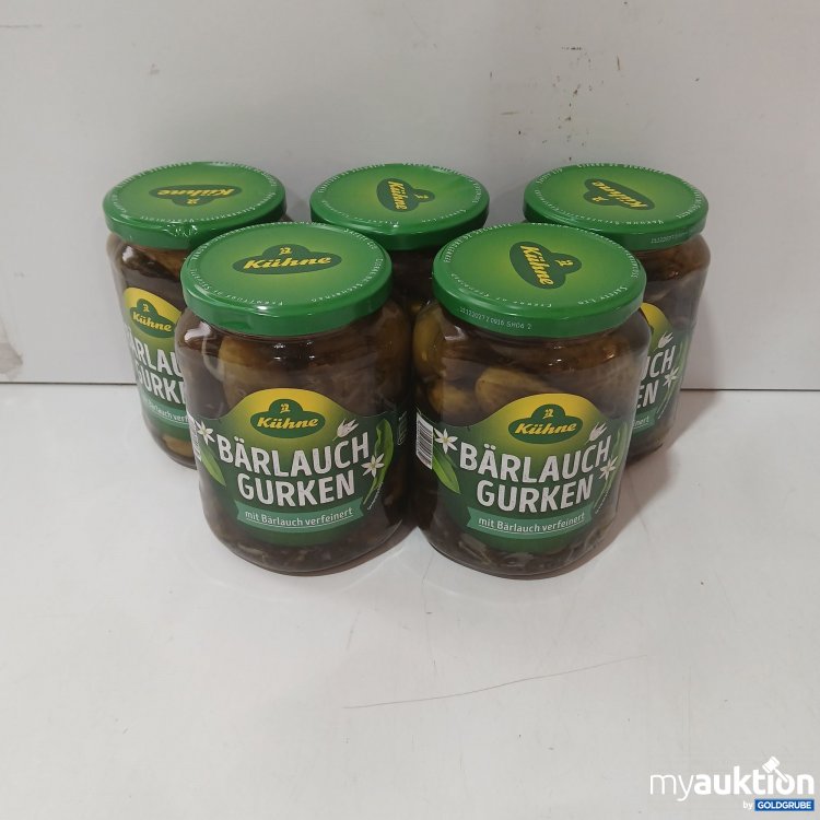 Artikel Nr. 982763: Kühne Bärlauch Gurken 5×670g
