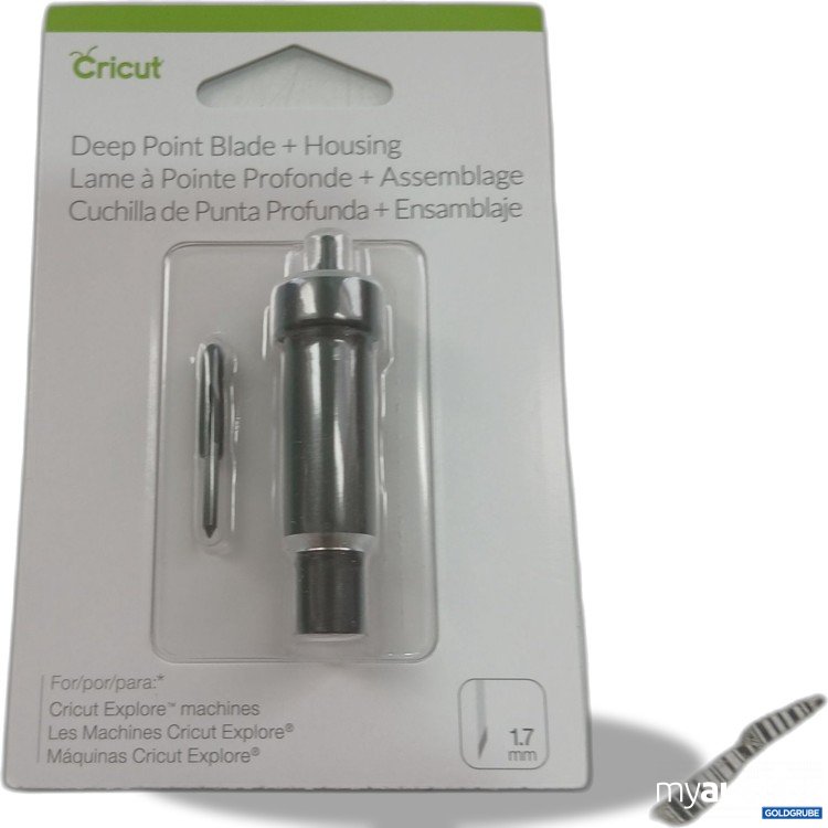 Artikel Nr. 997763 Artikel Nr. 997763: Cricut Deep Point Blade + Housing 1,7mm