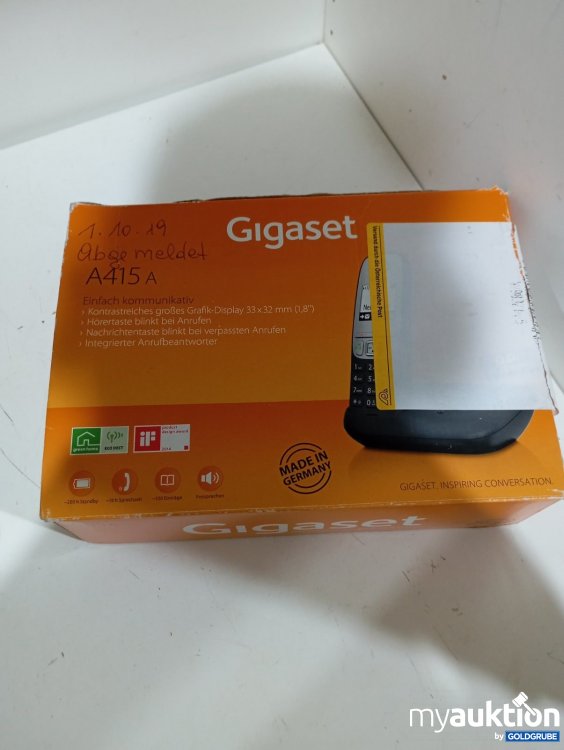 Artikel Nr. 469764 Artikel Nr. 469764: Gigaset Telefon A415 A