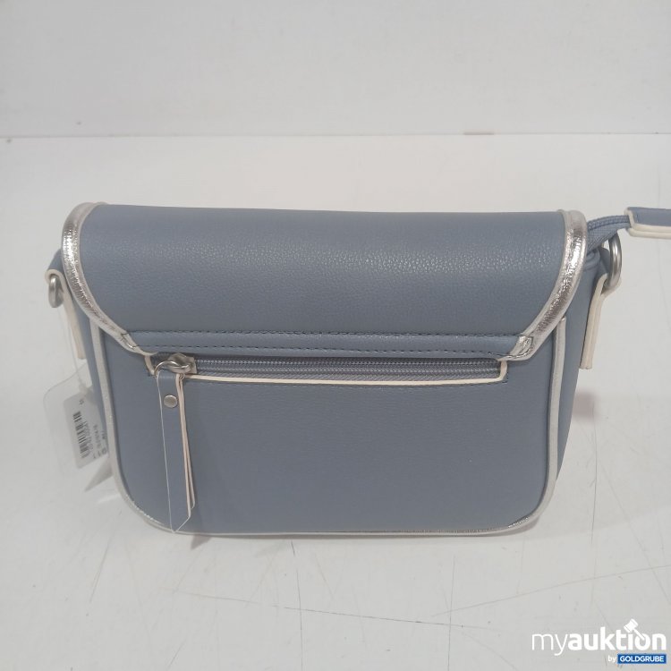 Artikel Nr. 525764: Ara Handtasche Bella Blau u. Silber ca 20,5x6x17cm