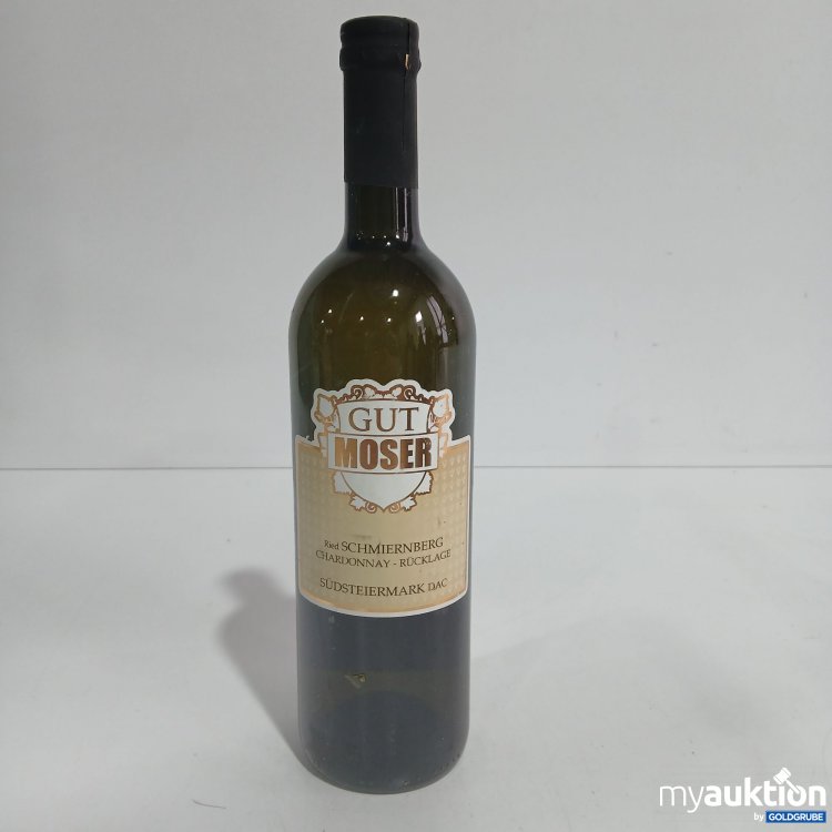 Artikel Nr. 820764 Artikel Nr. 820764: Gut Moser Ried Schmiernberg Chardonnay Rücklage Südsteiermark DAC 750ml