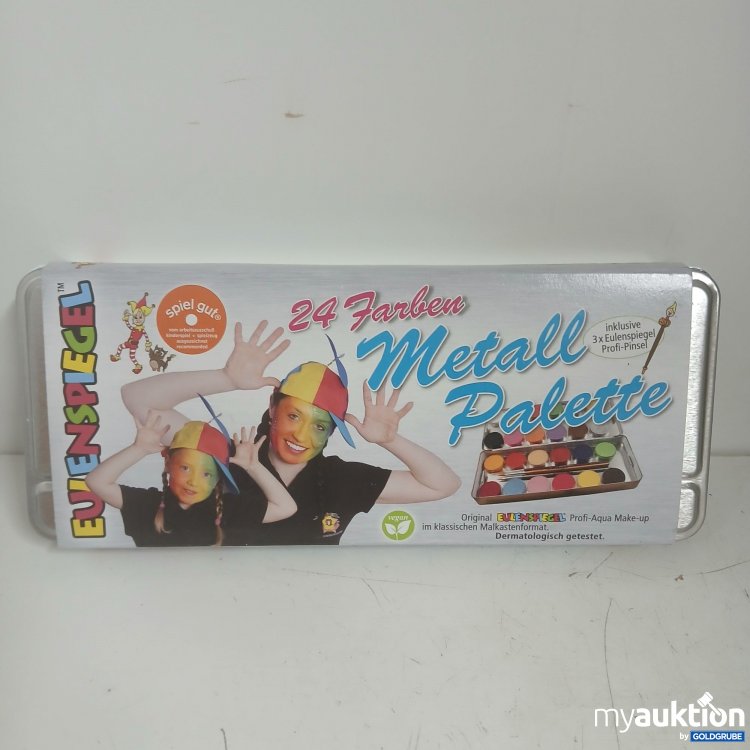 Artikel Nr. 875764: Eulenspiegel 24 Farben Metall Palette 