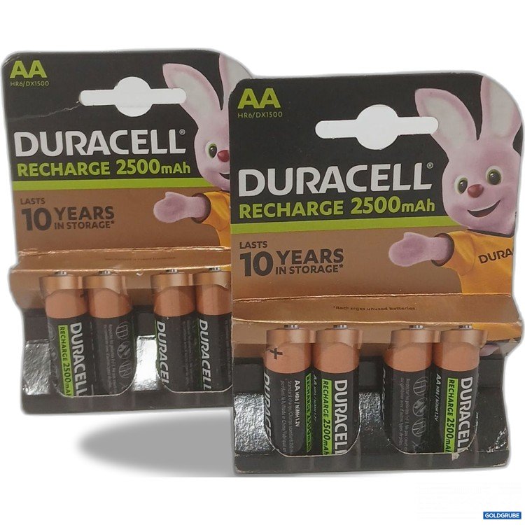 Artikel Nr. 885764: Duracell Recharge 2500mAh AA 2x 4 Stk.