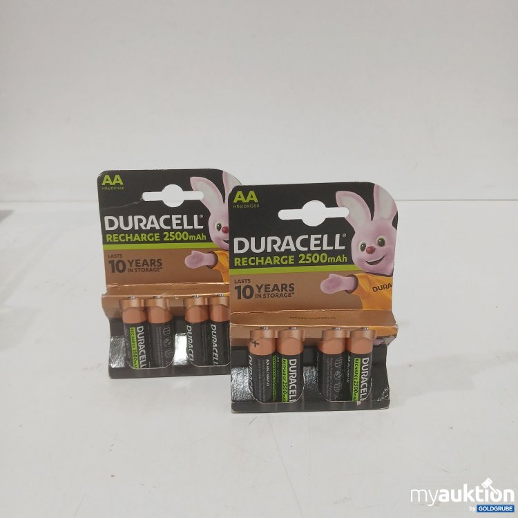 Artikel Nr. 885764: Duracell Recharge 2500mAh AA 2x 4 Stk.