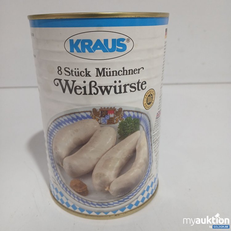 Artikel Nr. 891764: Kraus 8Stk Münchner Weißwürste 800g