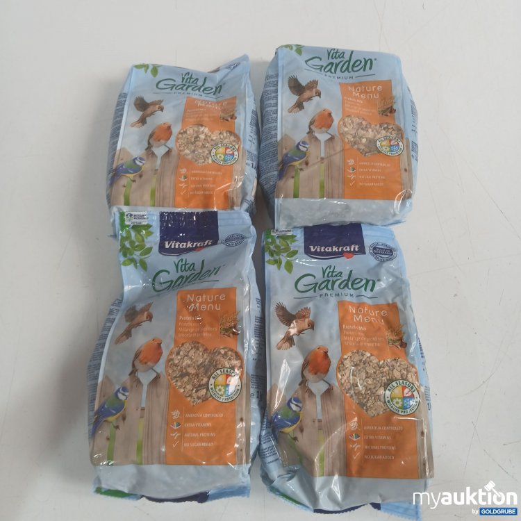 Artikel Nr. 987764: Vitakraft Vita Garden Nature Menu Vogelfutter 1Kg 4Stk