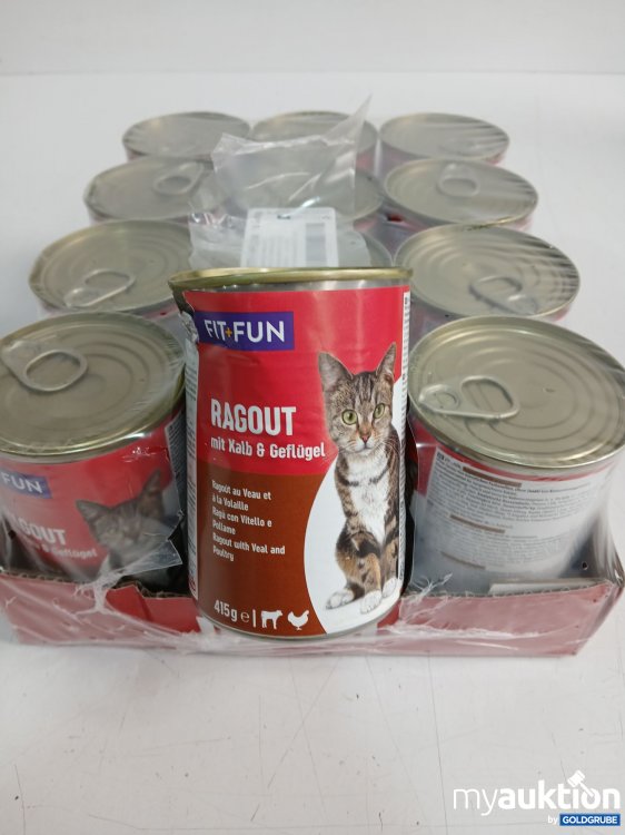 Artikel Nr. 990764 Artikel Nr. 990764: FIT+FUN Ragout mit Kalb & Geflügel 12x je 415g