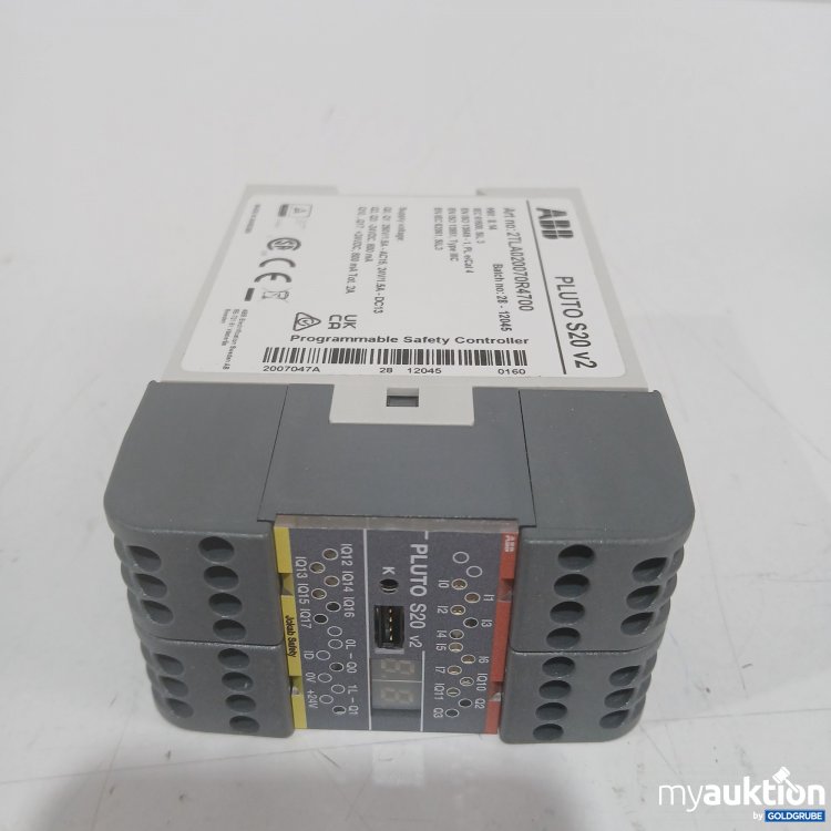 Artikel Nr. 444765 Artikel Nr. 444765: ABB 2TLA 020070R4700 PLUTO S20 v2 Programmable Safety Controller