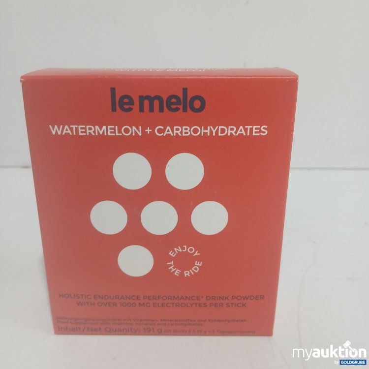 Artikel Nr. 852765: Lemelo Watermelon+Carbohydrates 20Sticks 