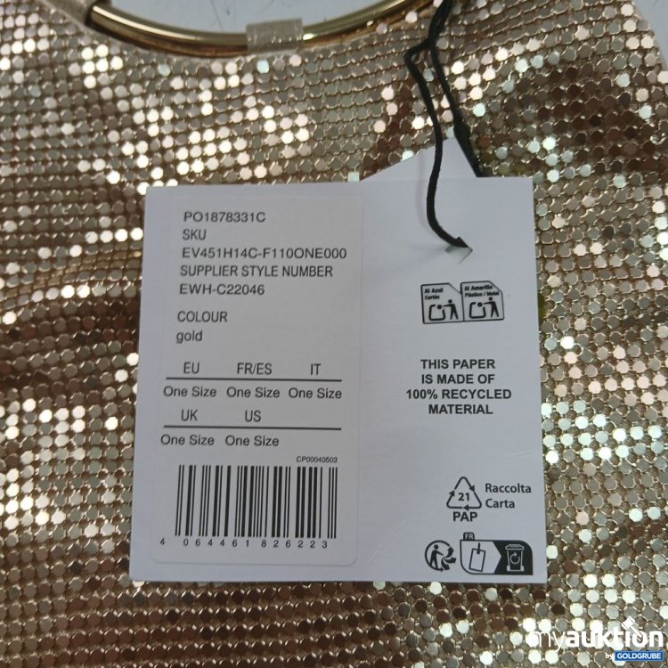 Artikel Nr. 930765 Artikel Nr. 930765: even&odd Handtasche mit Ringhenkel gold