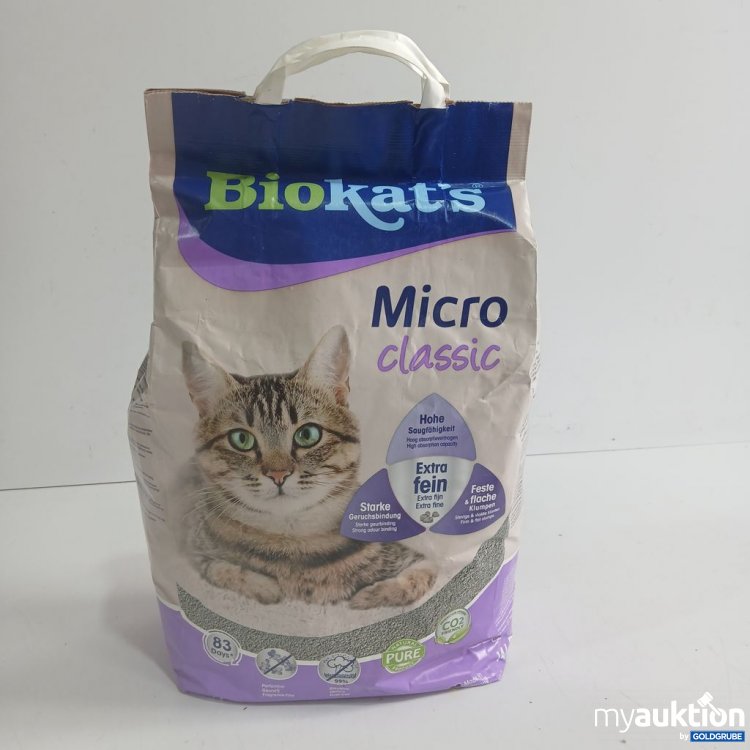 Artikel Nr. 973765: Biokats Micro classic Katzenstreu 14L