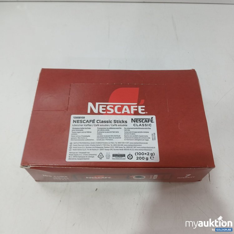 Artikel Nr. 982765: Nescafe Classic Sticks 100×2g
