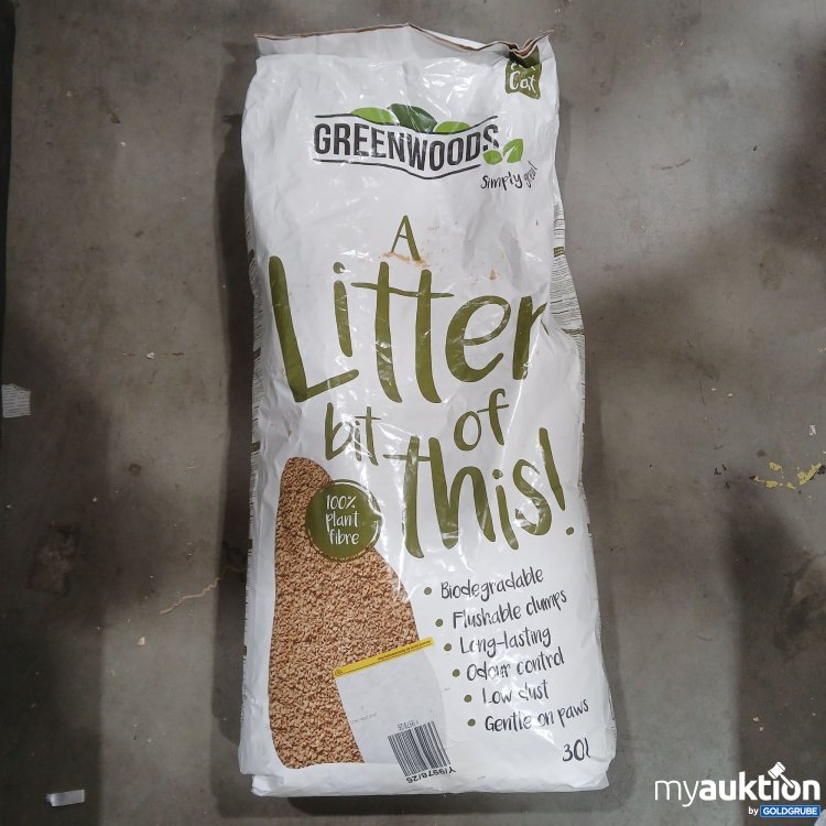 Artikel Nr. 994765 Artikel Nr. 994765: Greenwoods Cat Litter 30 L