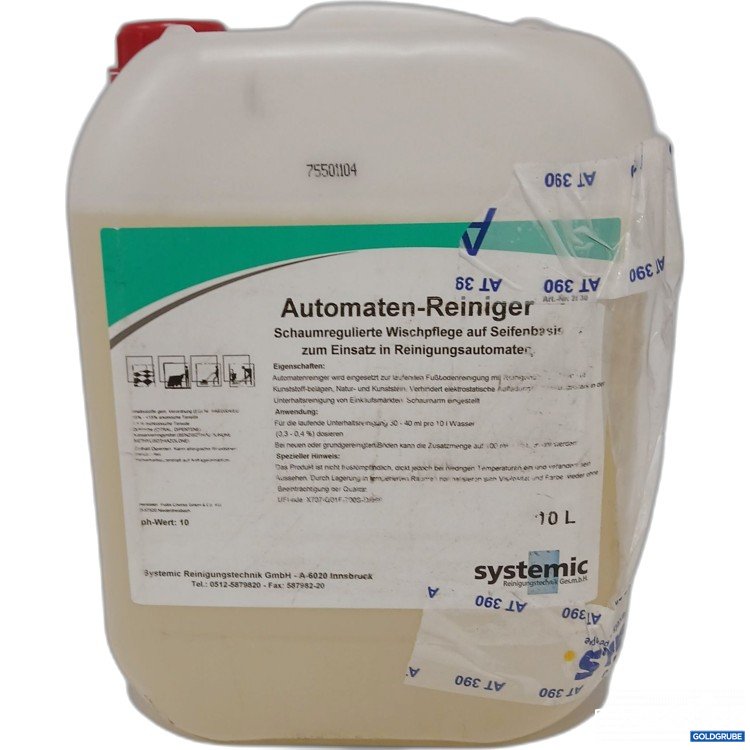 Artikel Nr. 523766: Systemic Automatenreiniger 10l 