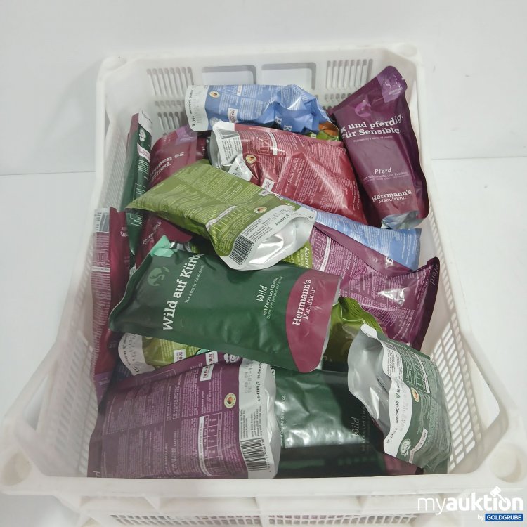 Artikel Nr. 824766 Artikel Nr. 824766: Herrmann's Hundefutter diverse Sorten 39x150g