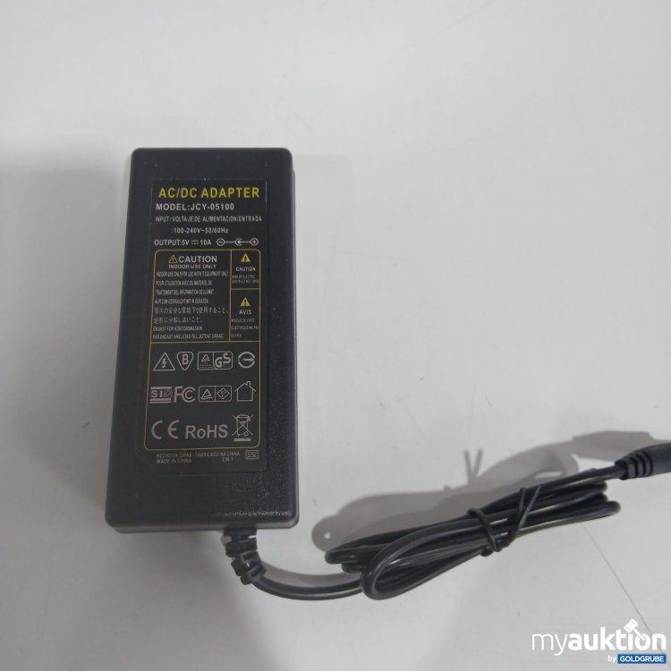 Artikel Nr. 827766 Artikel Nr. 827766: AC/DC Adapter JCY-05100