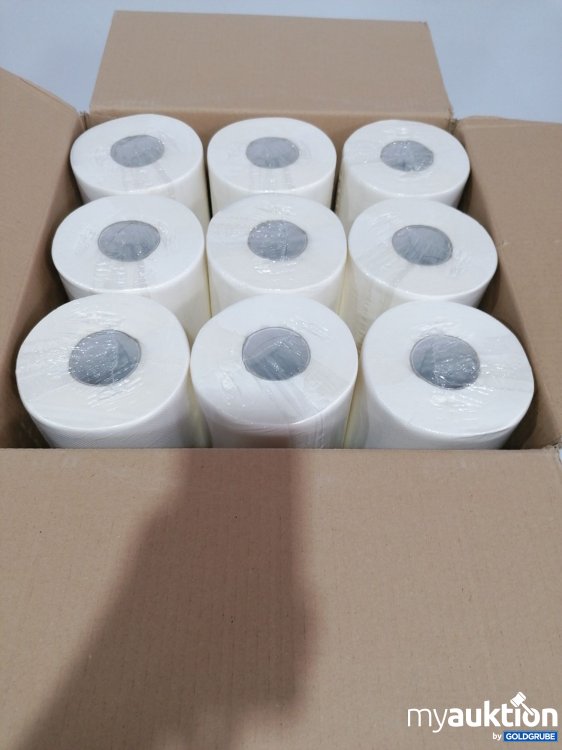 Artikel Nr. 832766 Artikel Nr. 832766: Liegen Abdeckrollen weiß 2 lagig, 9 Stk. x39cm x 5m