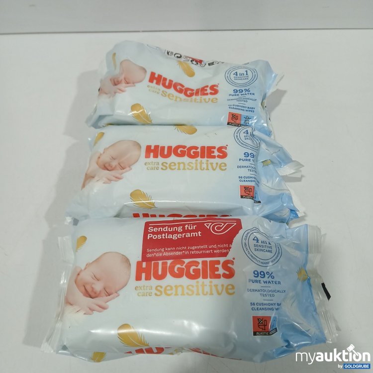 Artikel Nr. 876766 Artikel Nr. 876766: Huggies Sensitive Feuchttücher 3x 56stk