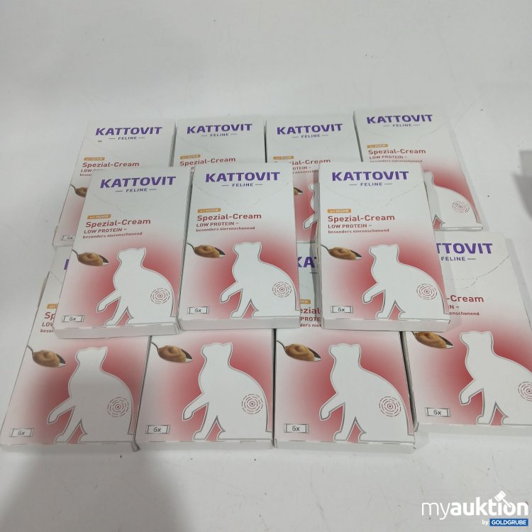 Artikel Nr. 893766: Kattovit Feline mit Huhn Speziel-Cream low Protein 11x(6x90g) 