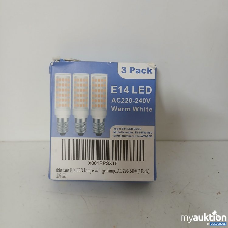 Artikel Nr. 905766 Artikel Nr. 905766: Tkhetiana E14 LED Lampe warmweiß 3 Stück
