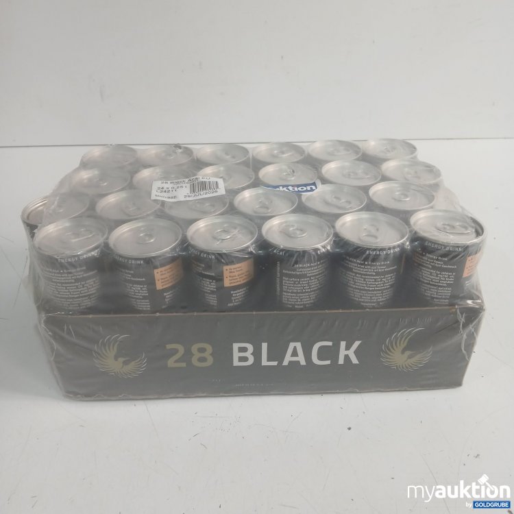 Artikel Nr. 941766 Artikel Nr. 941766: 28 Black Energy Drink 24 x 0,25 l