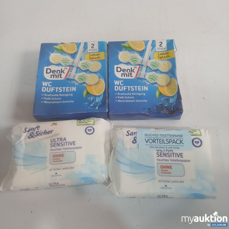 Artikel Nr. 952766: Diverse Denk mit WC Dufstein / feuchtes Toilettenpapier 