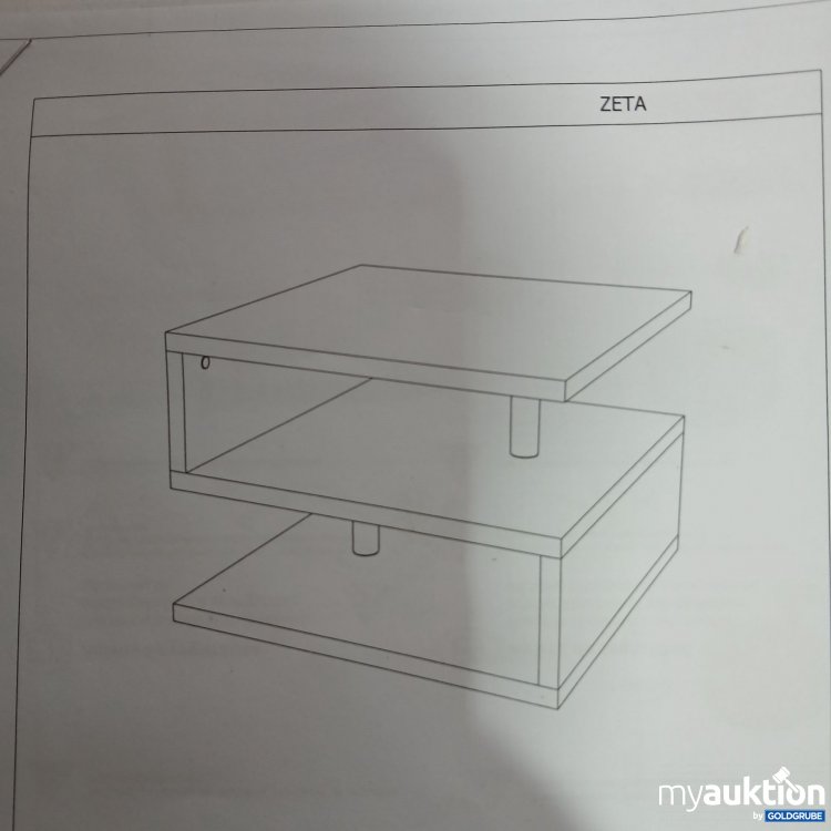 Artikel Nr. 954766 Artikel Nr. 954766: ZETA Beistelltisch anthrazit 6504 5764
