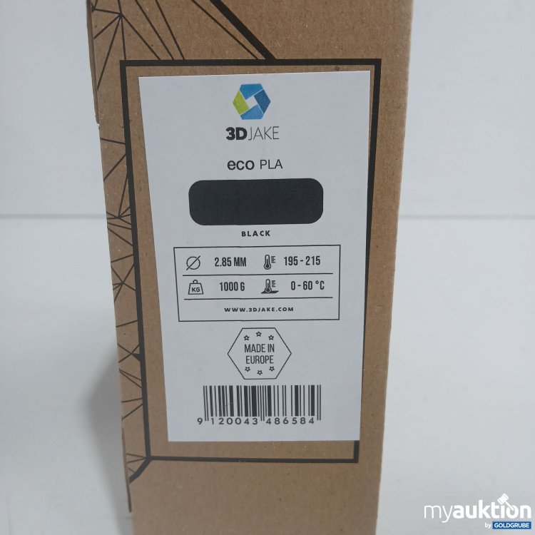 Artikel Nr. 969766 Artikel Nr. 969766: 3D Jake eco PLA 3D Printer Filament ø2,85mm 1kg black
