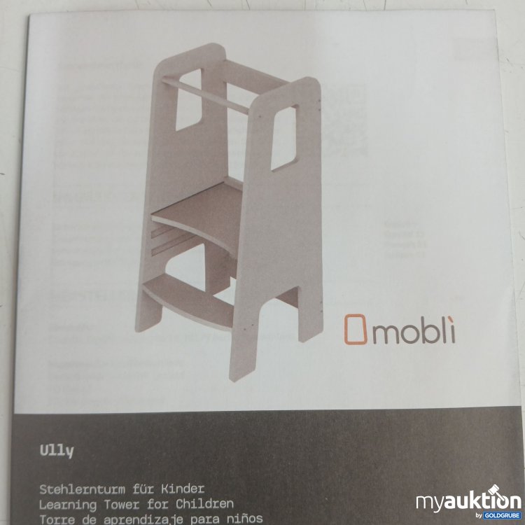 Artikel Nr. 984766: Omobli Ully Stehlernturm für Kinder weiß ca. 38,5x40,5x86cm