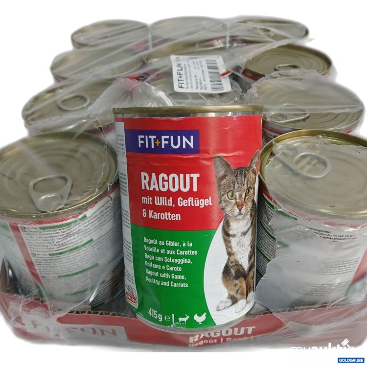 Artikel Nr. 990766 Artikel Nr. 990766: FIT+FUN Ragout mit Wild, Geflügel & Karotten 12x je 415g