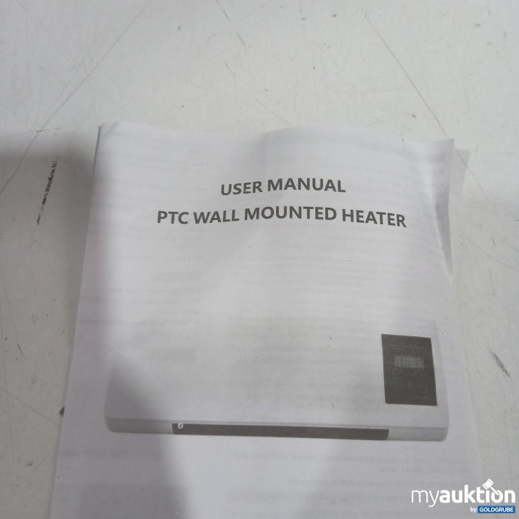 Artikel Nr. 992766 Artikel Nr. 992766: PTC Wall Mounted Heater
