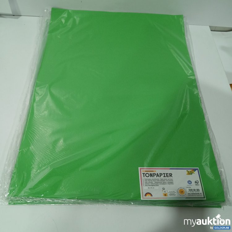 Artikel Nr. 807767 Artikel Nr. 807767: Folie Smaragdgrün Tonpapier 50x70cm 10stk