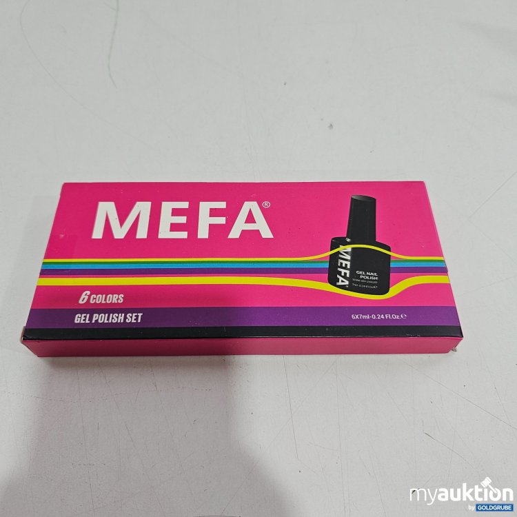 Artikel Nr. 821767 Artikel Nr. 821767: Mefa Gel Polish Set 6 Colors