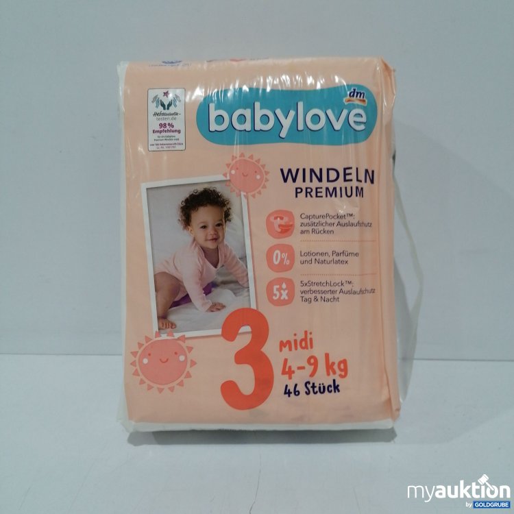 Artikel Nr. 835767 Artikel Nr. 835767: Babylove Windeln 3 Midi 4-9 kg, 46 Stk.