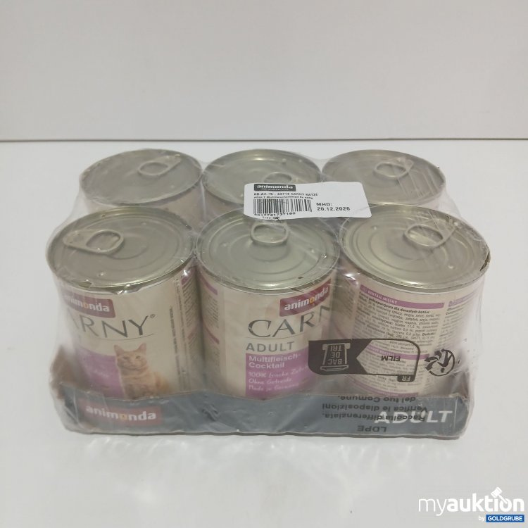 Artikel Nr. 844767: Animonda Carny Katzenfutter 6x400g