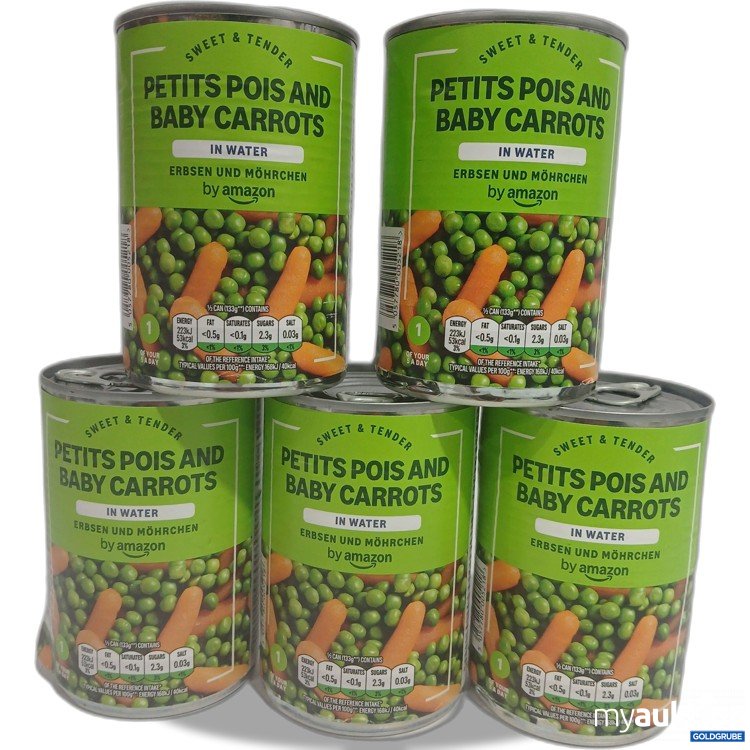 Artikel Nr. 891767: Amazon Erbsen & Möhrchen je 400g