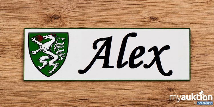 Artikel Nr. 936767: Blechschild 
