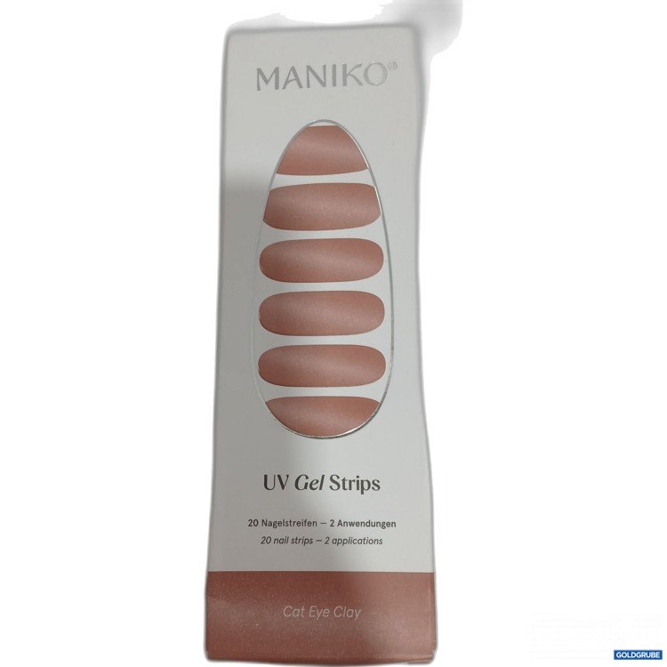 Artikel Nr. 959767: MANIKO UV Gel Strips Cat Eye Clay 20 Nagelstreifen 2 Anwendungen
