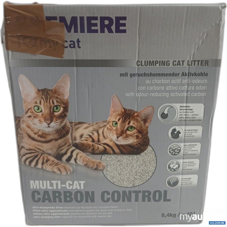 Artikel Nr. 973767: Multi-Cat Carbon Control Katzenstreu 8.4 kg