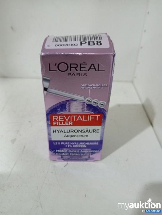 Artikel Nr. 980767: L'Oréal Paris Revitalift Filler Hyaluronsäure Augenserum 20 ml
