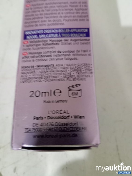 Artikel Nr. 980767: L'Oréal Paris Revitalift Filler Hyaluronsäure Augenserum 20 ml