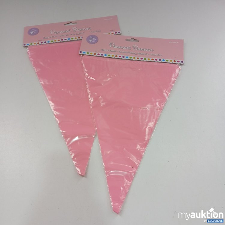 Artikel Nr. 866768 Artikel Nr. 866768: Amscan Pennant Banner 10m 20x 2 Stück