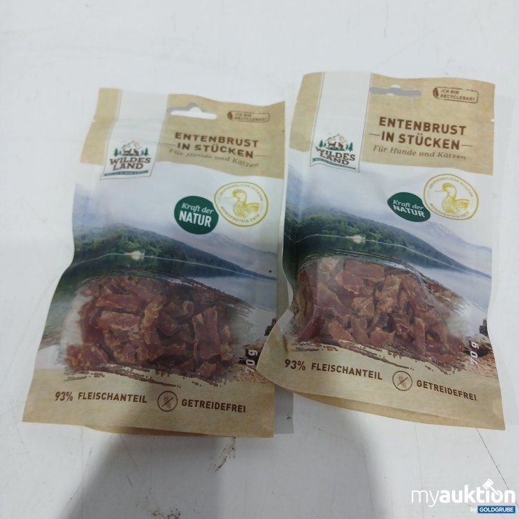 Artikel Nr. 896768: Wildes Land Entenbrust in Stücken 2x70g 