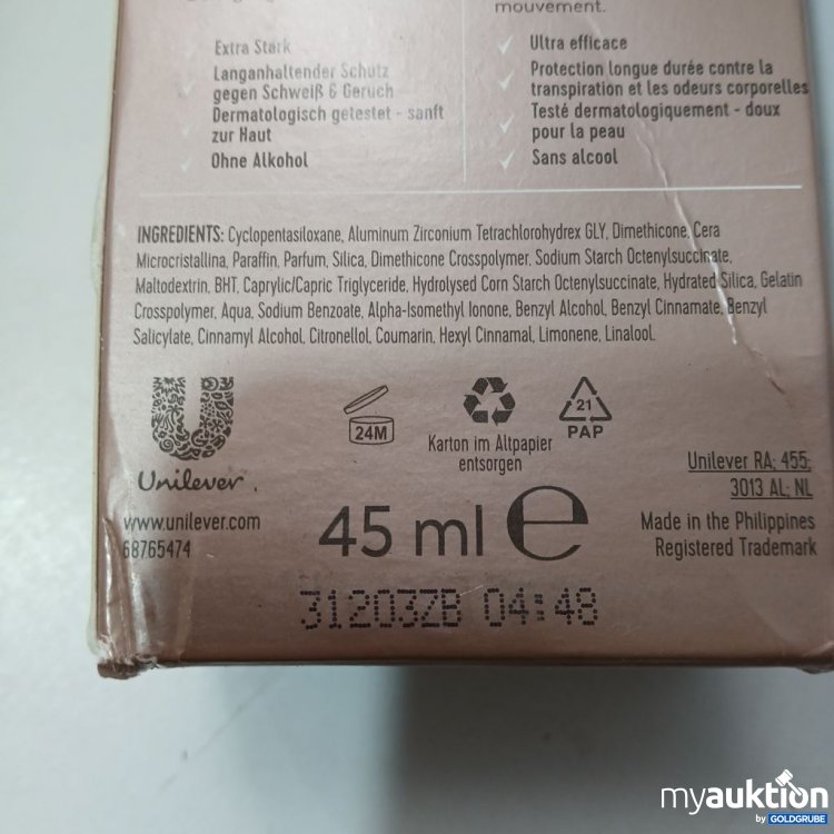 Artikel Nr. 918768: Rexona maximum protection Creme-Stick Extra Strong