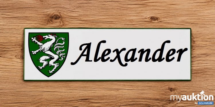 Artikel Nr. 936768: Blechschild 