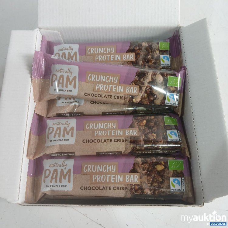 Artikel Nr. 939768 Artikel Nr. 939768: Pamela Reif crunchy Protein Bar chocolate Crisp 12x30g